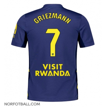 Billige Fotballdrakt Atletico Madrid Antoine Griezmann #7 Replika Bortedrakt 2025-26 Kortermet